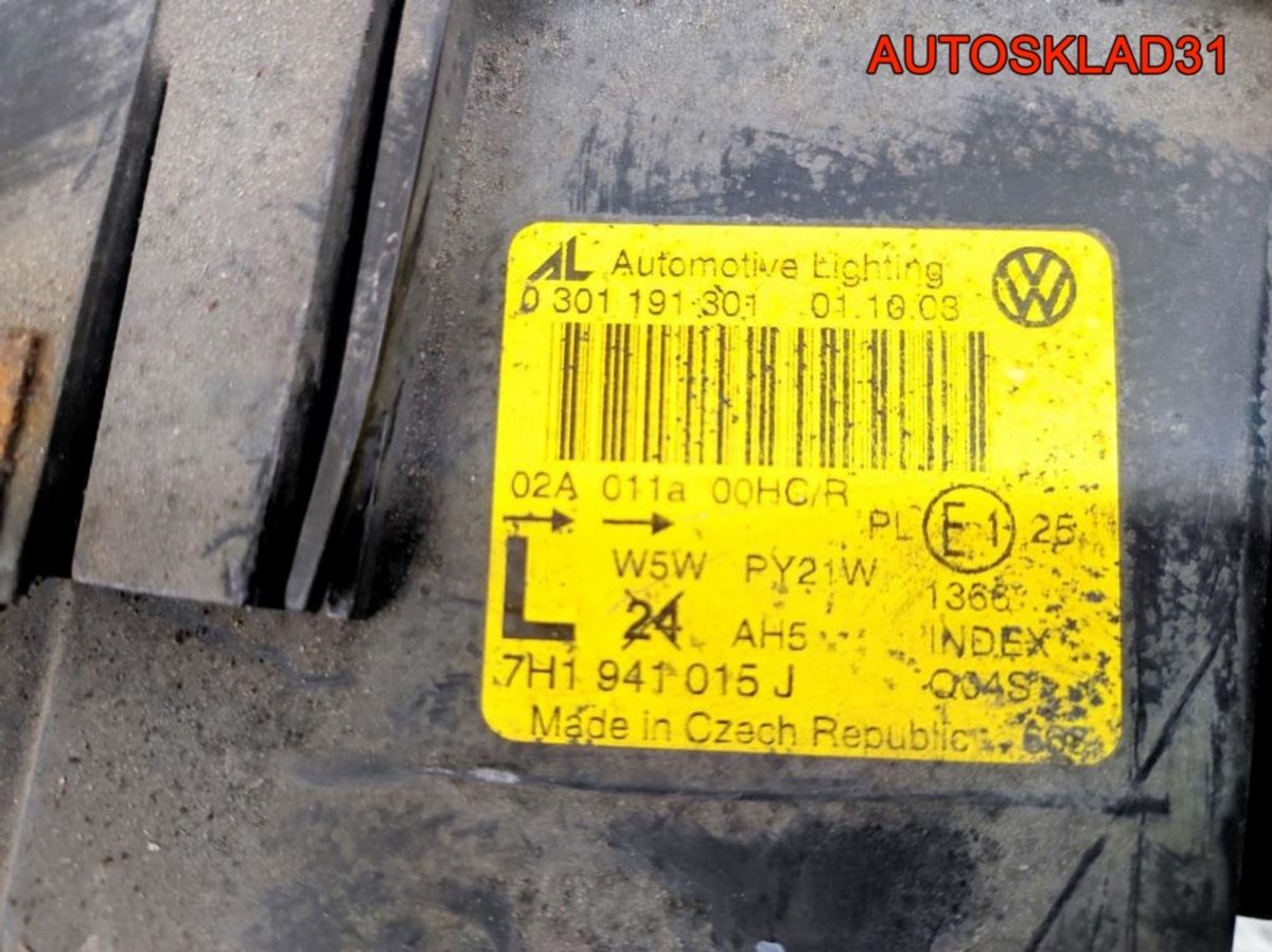 Фара левая Volkswagen Transporter T5 7H1941015J - АвтоСклад31.рф - авторазборка контрактные б/у запчасти в г. Белгород