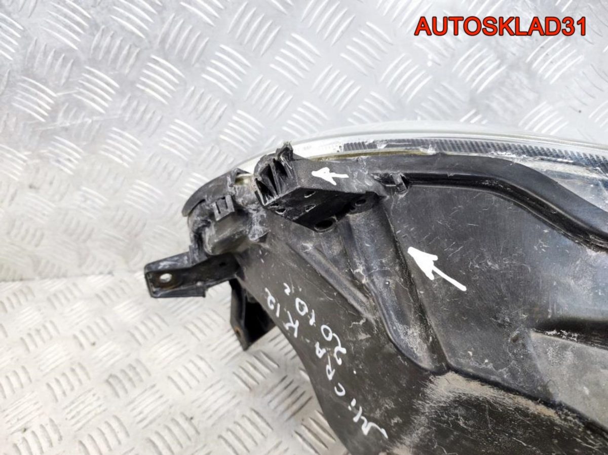 Фара левая Nissan Micra K12 26060BG10B - АвтоСклад31.рф - авторазборка контрактные б/у запчасти в г. Белгород