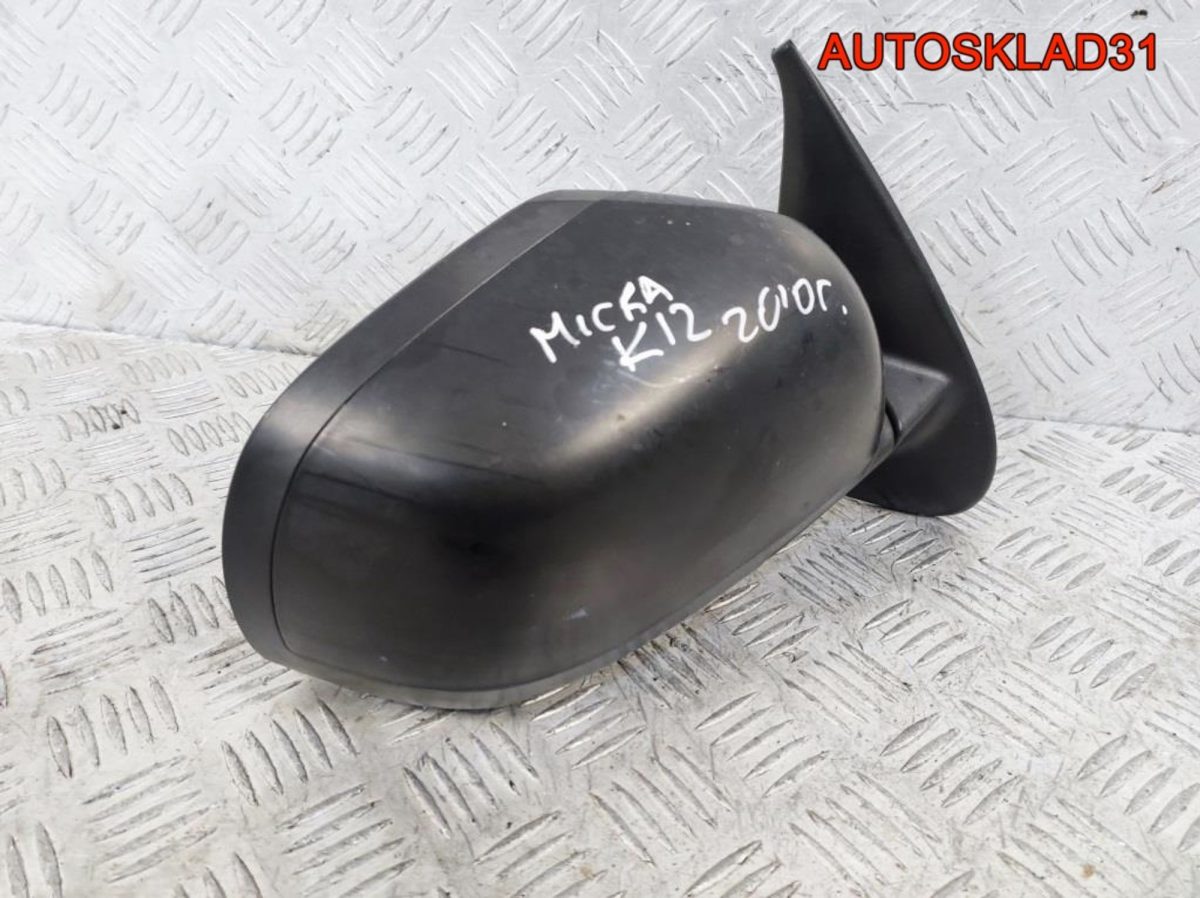 Зеркало правое механическое Nissan Micra K12E - АвтоСклад31.рф - авторазборка контрактные б/у запчасти в г. Белгород