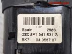Переключатель света фар Audi A3 8P1 8P1941531G - АвтоСклад31.рф - авторазборка контрактные б/у запчасти в г. Белгород
