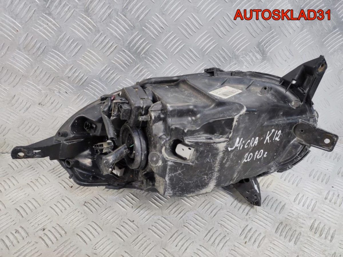 Фара левая Nissan Micra K12 26060BG10B - АвтоСклад31.рф - авторазборка контрактные б/у запчасти в г. Белгород