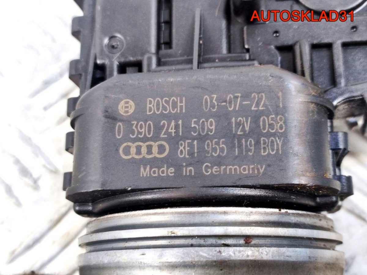 Моторчик стеклоочистителя Audi A4 B6 0390241509 - АвтоСклад31.рф - авторазборка контрактные б/у запчасти в г. Белгород