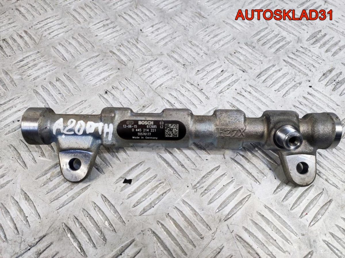 Рейка топливная Opel Astra J 2.0 A20DTH 55576177 - АвтоСклад31.рф - авторазборка контрактные б/у запчасти в г. Белгород