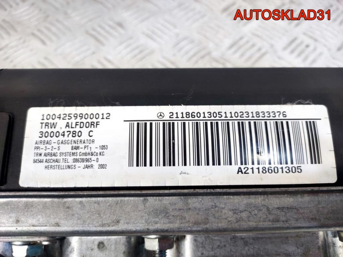 Подушка безопасности пассажира Mercedes-Benz W211 - АвтоСклад31.рф - авторазборка контрактные б/у запчасти в г. Белгород