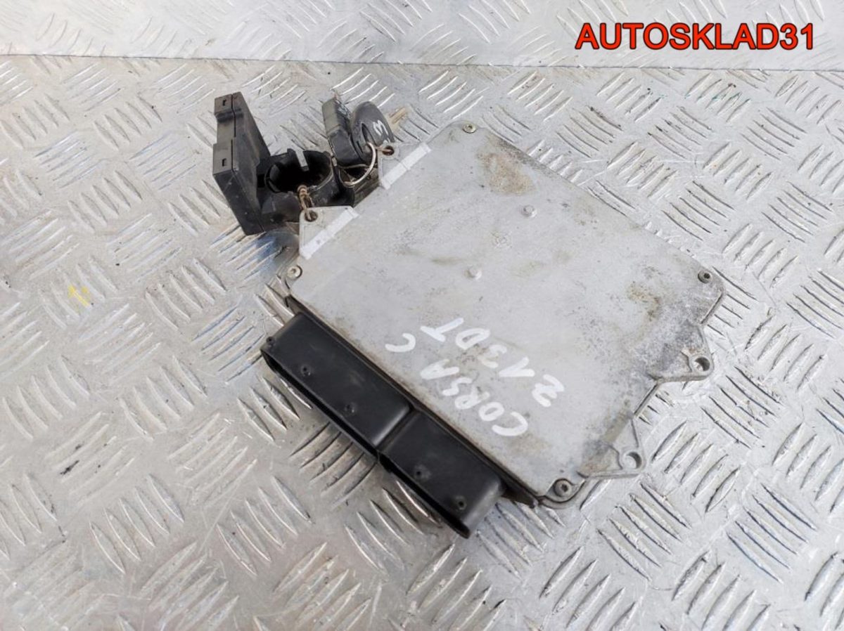 Блок эбу комплект Opel Corsa C 1,3 Z13DT 55190069 - АвтоСклад31.рф - авторазборка контрактные б/у запчасти в г. Белгород