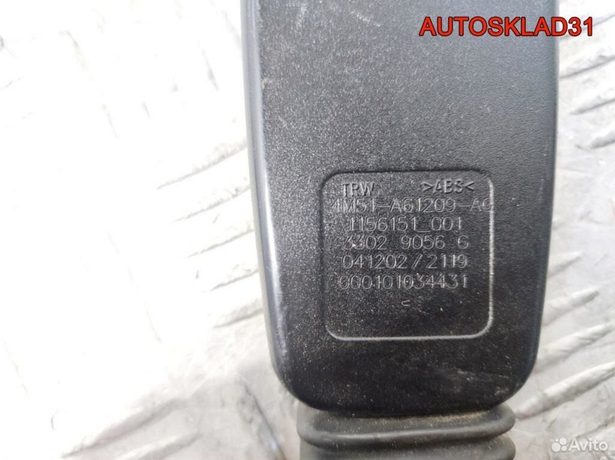 Ответная часть ремня безопасности Ford Focus 2 - АвтоСклад31.рф - авторазборка контрактные б/у запчасти в г. Белгород