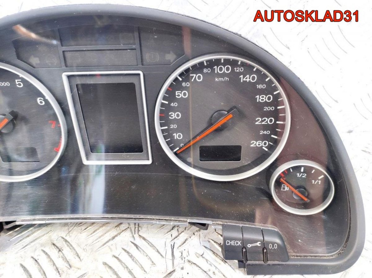 Панель приборов Audi A4 B6 8E0920931 - АвтоСклад31.рф - авторазборка контрактные б/у запчасти в г. Белгород