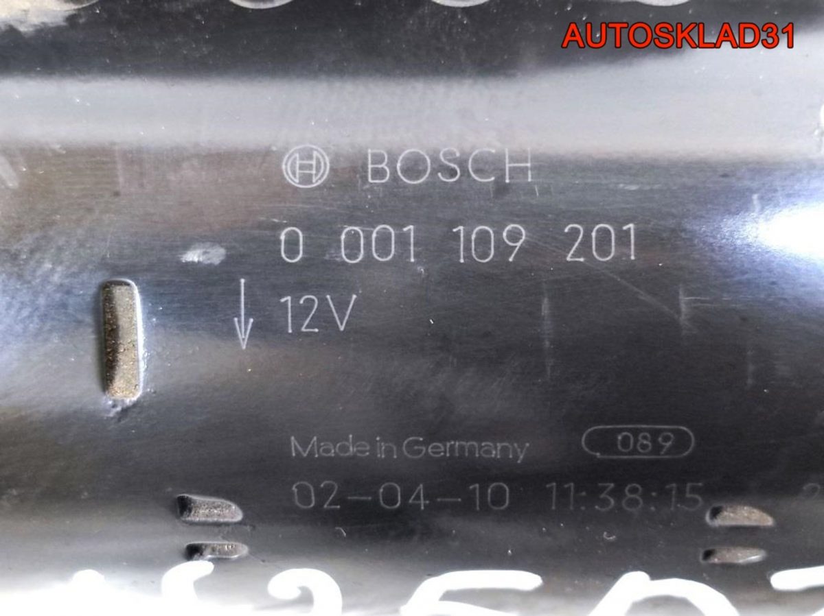 Стартер Opel Omega B 2,5 Y25DT 0001109201 Дизель - АвтоСклад31.рф - авторазборка контрактные б/у запчасти в г. Белгород