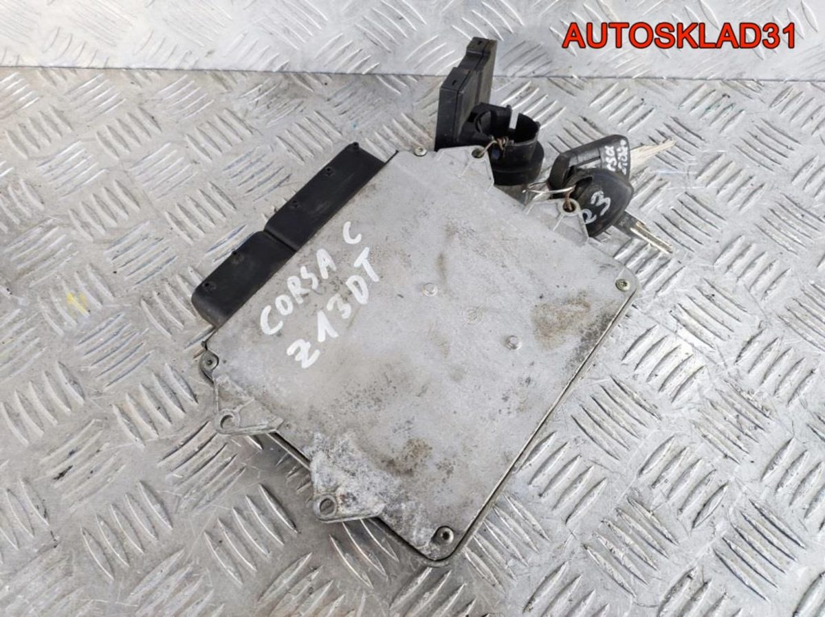 Блок эбу комплект Opel Corsa C 1,3 Z13DT 55190069 - АвтоСклад31.рф - авторазборка контрактные б/у запчасти в г. Белгород