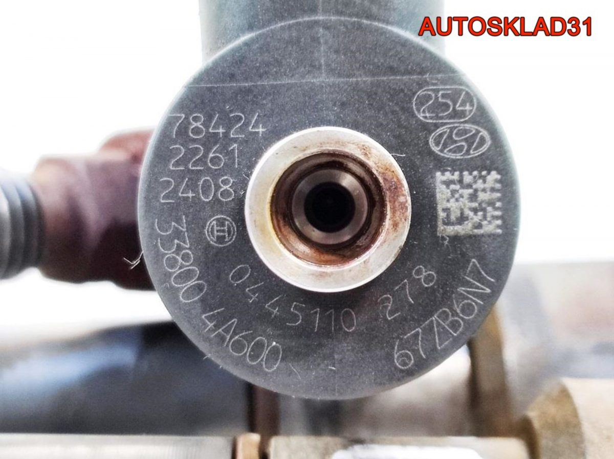 Форсунка топливная Hyundai H 1 2.5 D4CB 338004A600 - АвтоСклад31.рф - авторазборка контрактные б/у запчасти в г. Белгород