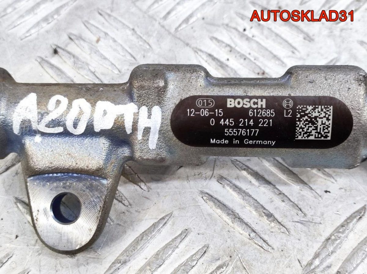 Рейка топливная Opel Astra J 2.0 A20DTH 55576177 - АвтоСклад31.рф - авторазборка контрактные б/у запчасти в г. Белгород