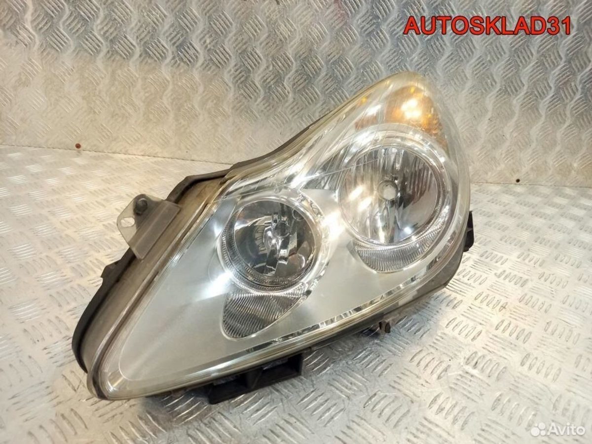 Фара левая Opel Corsa D 1318638 - АвтоСклад31.рф - авторазборка контрактные б/у запчасти в г. Белгород