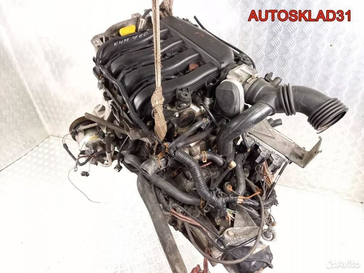 Двигатель K4M 760 Renault Megane 2 1.6 Бензин - АвтоСклад31.рф - авторазборка контрактные б/у запчасти в г. Белгород