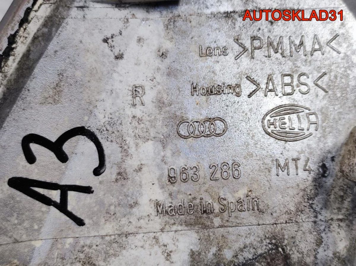 Указатель поворота правый белый Audi A3 8L0953050 - АвтоСклад31.рф - авторазборка контрактные б/у запчасти в г. Белгород