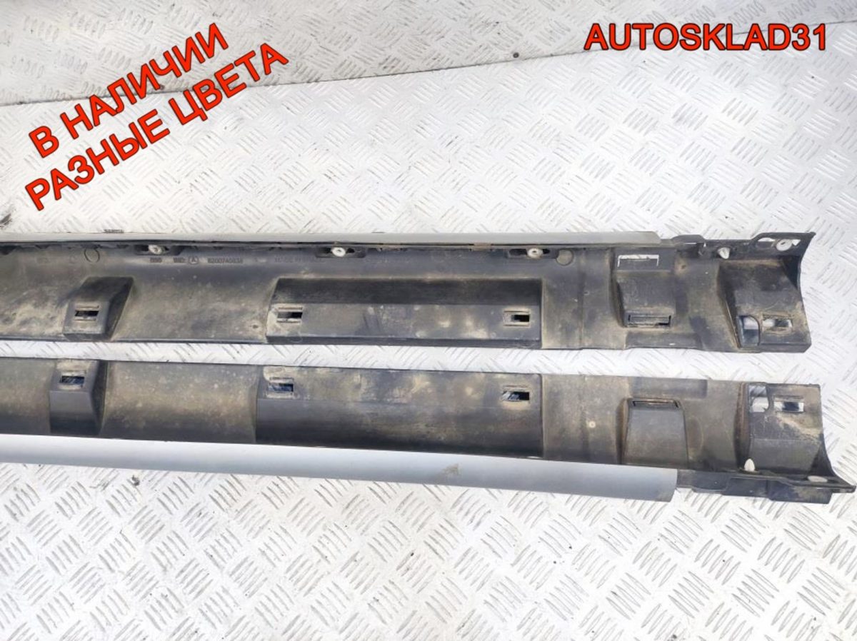 Накладка на порог Renault Sandero 1 8200740835 - АвтоСклад31.рф - авторазборка контрактные б/у запчасти в г. Белгород