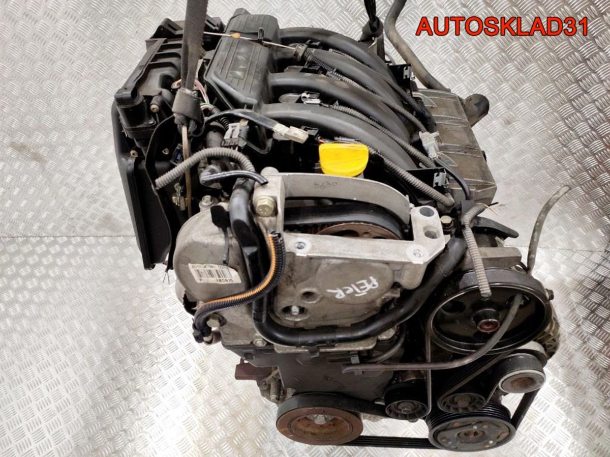 Двигатель K4J 750 Renault Megane 1 1.4 Бензин - АвтоСклад31.рф - авторазборка контрактные б/у запчасти в г. Белгород