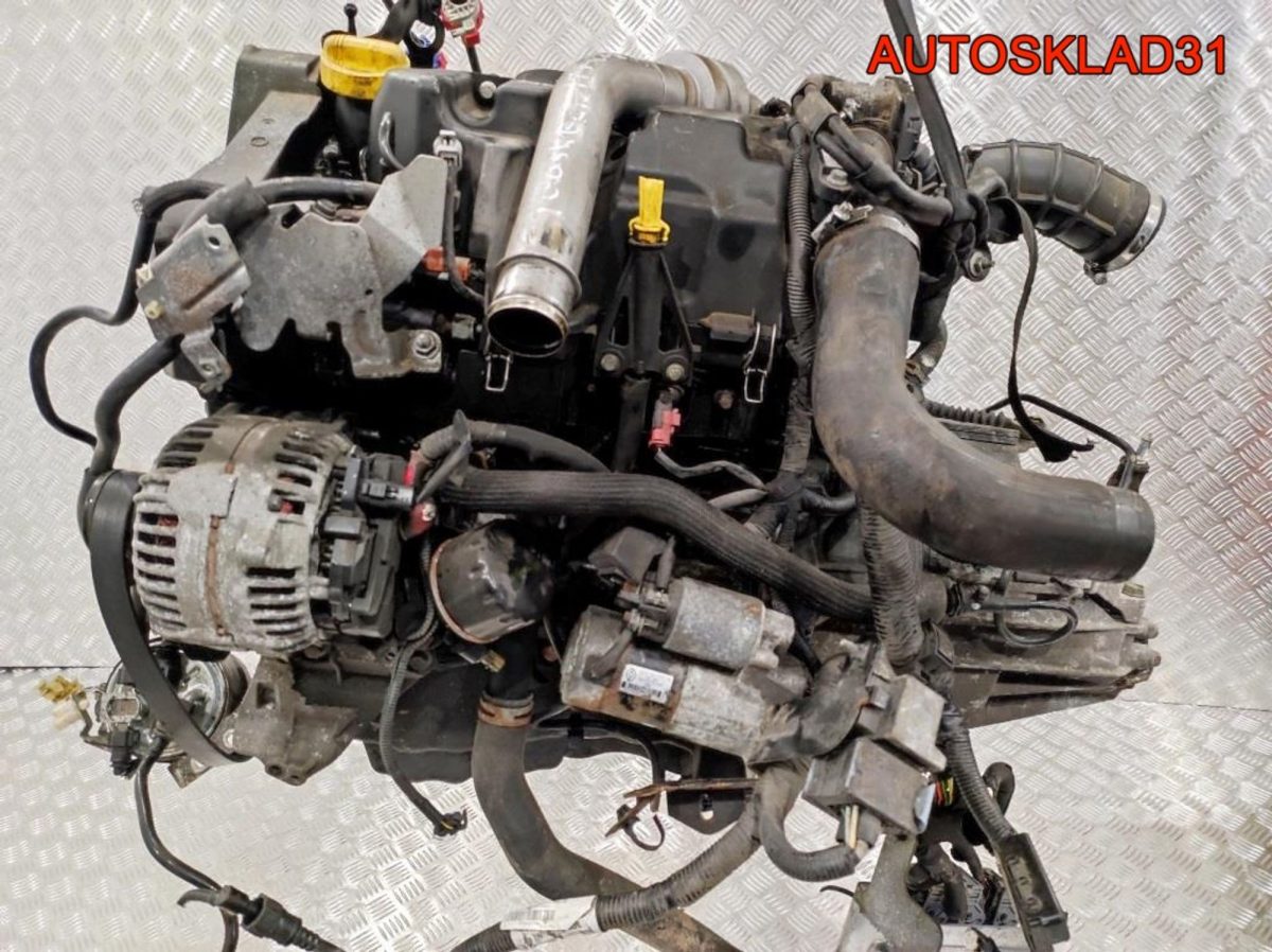 Двигатель K9K 282 Nissan Qashqai J10 1,5 Дизель - АвтоСклад31.рф - авторазборка контрактные б/у запчасти в г. Белгород