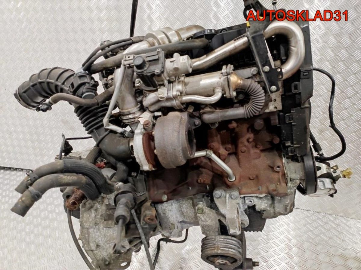 Двигатель K9K 282 Nissan Qashqai J10 1,5 Дизель - АвтоСклад31.рф - авторазборка контрактные б/у запчасти в г. Белгород