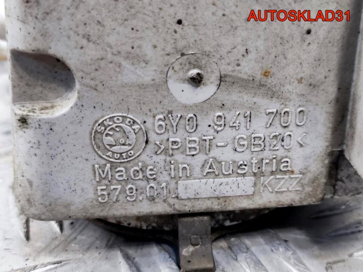 Фара противотуманная правая Skoda Fabia 6Y0941700 - АвтоСклад31.рф - авторазборка контрактные б/у запчасти в г. Белгород