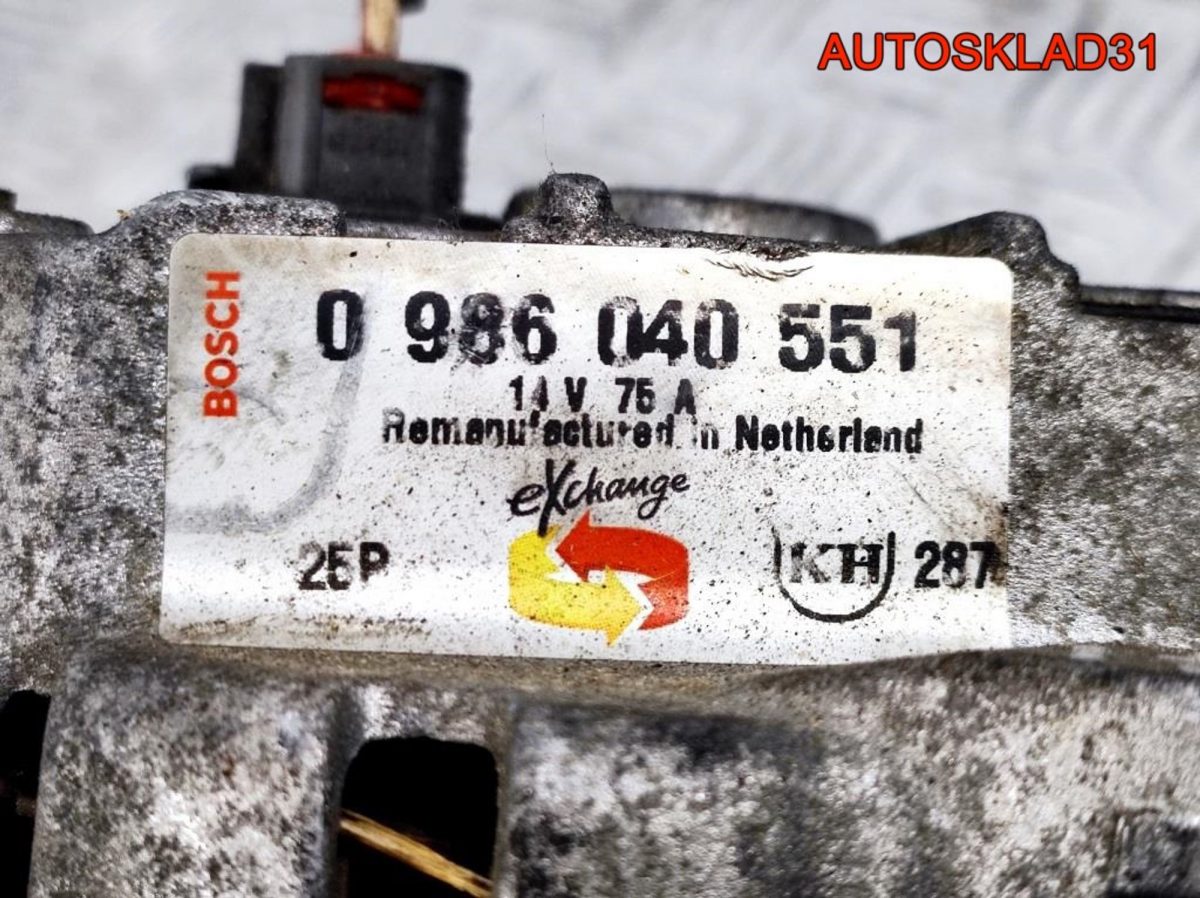 Генератор 75A Mitsubishi L300 0986040551 Дизель - АвтоСклад31.рф - авторазборка контрактные б/у запчасти в г. Белгород