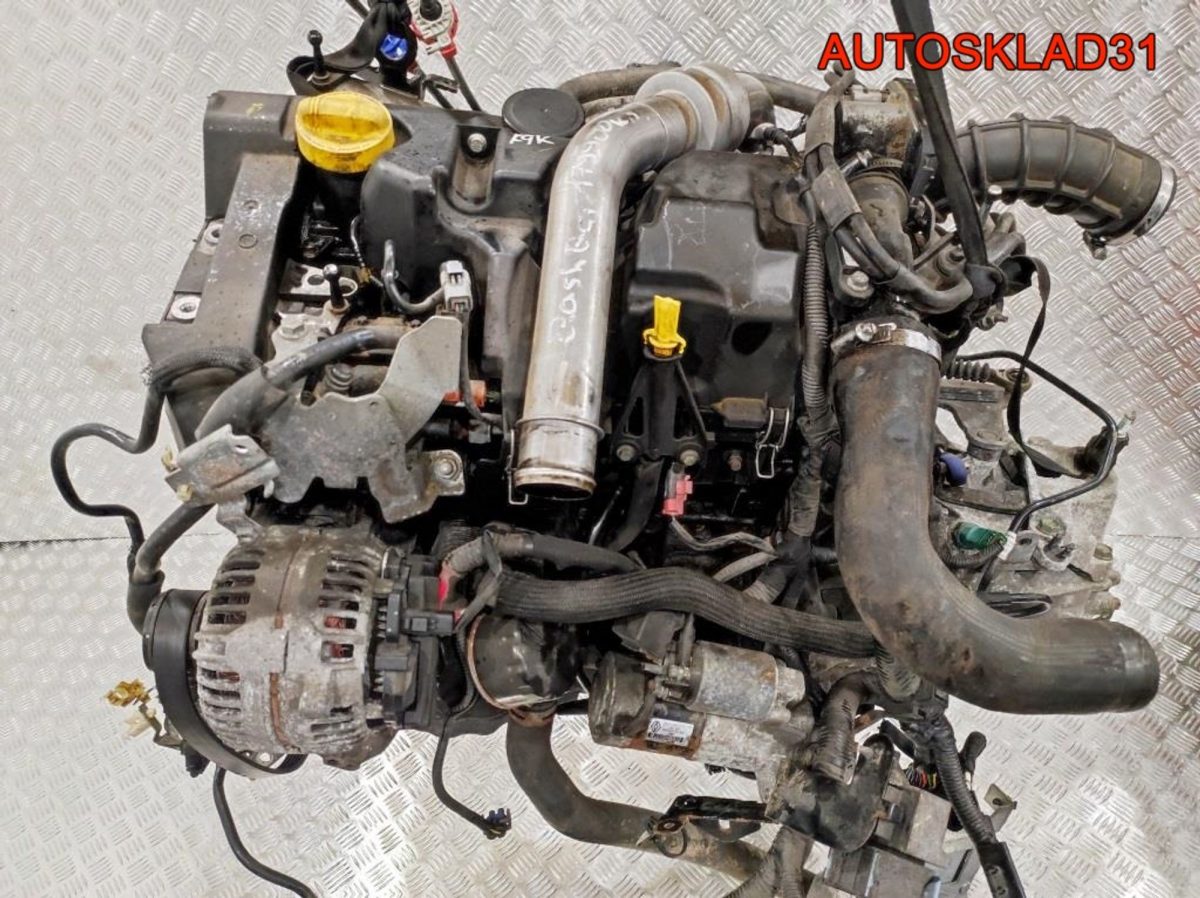 Двигатель K9K 282 Nissan Qashqai J10 1,5 Дизель - АвтоСклад31.рф - авторазборка контрактные б/у запчасти в г. Белгород