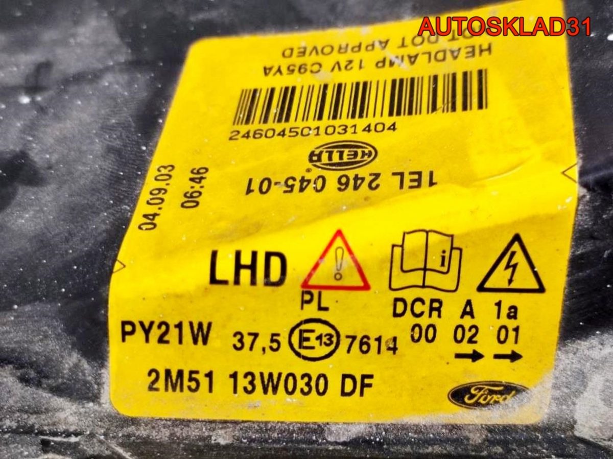 Фары Ксенон Комплект Ford Focus 2M5113W029DF Рест - АвтоСклад31.рф - авторазборка контрактные б/у запчасти в г. Белгород