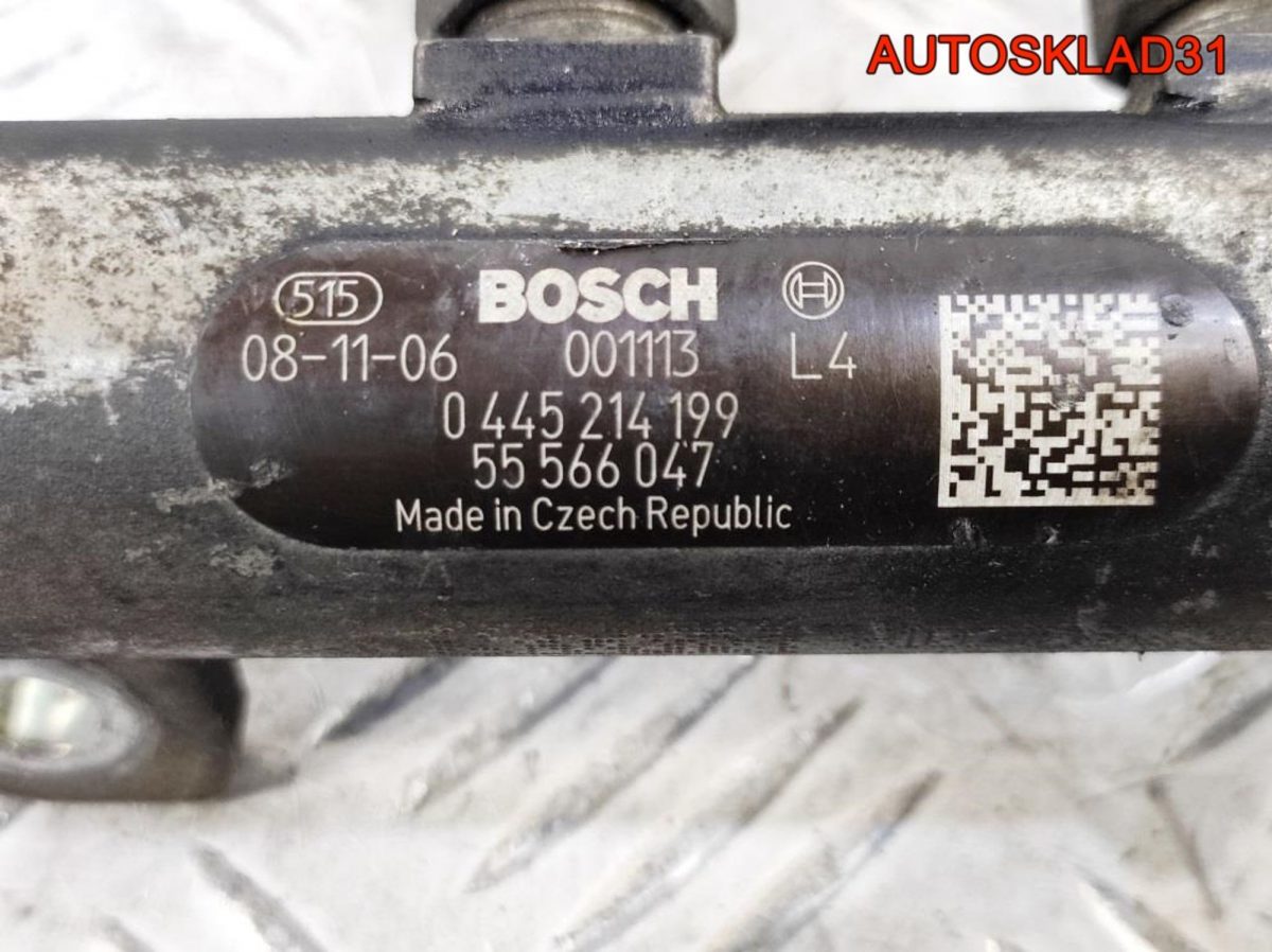 Рейка топливная Opel Astra J A20DTH 55566047 - АвтоСклад31.рф - авторазборка контрактные б/у запчасти в г. Белгород