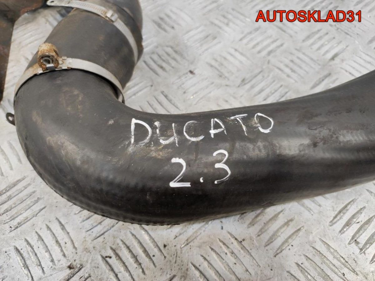 Патрубок интеркулера Fiat Ducato 2,3 JTD Дизель - АвтоСклад31.рф - авторазборка контрактные б/у запчасти в г. Белгород