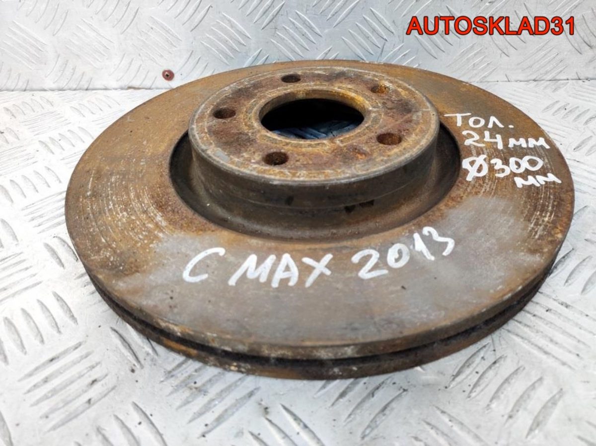 Диск тормозной передний Ford C-MAX 2 1520297 - АвтоСклад31.рф - авторазборка контрактные б/у запчасти в г. Белгород