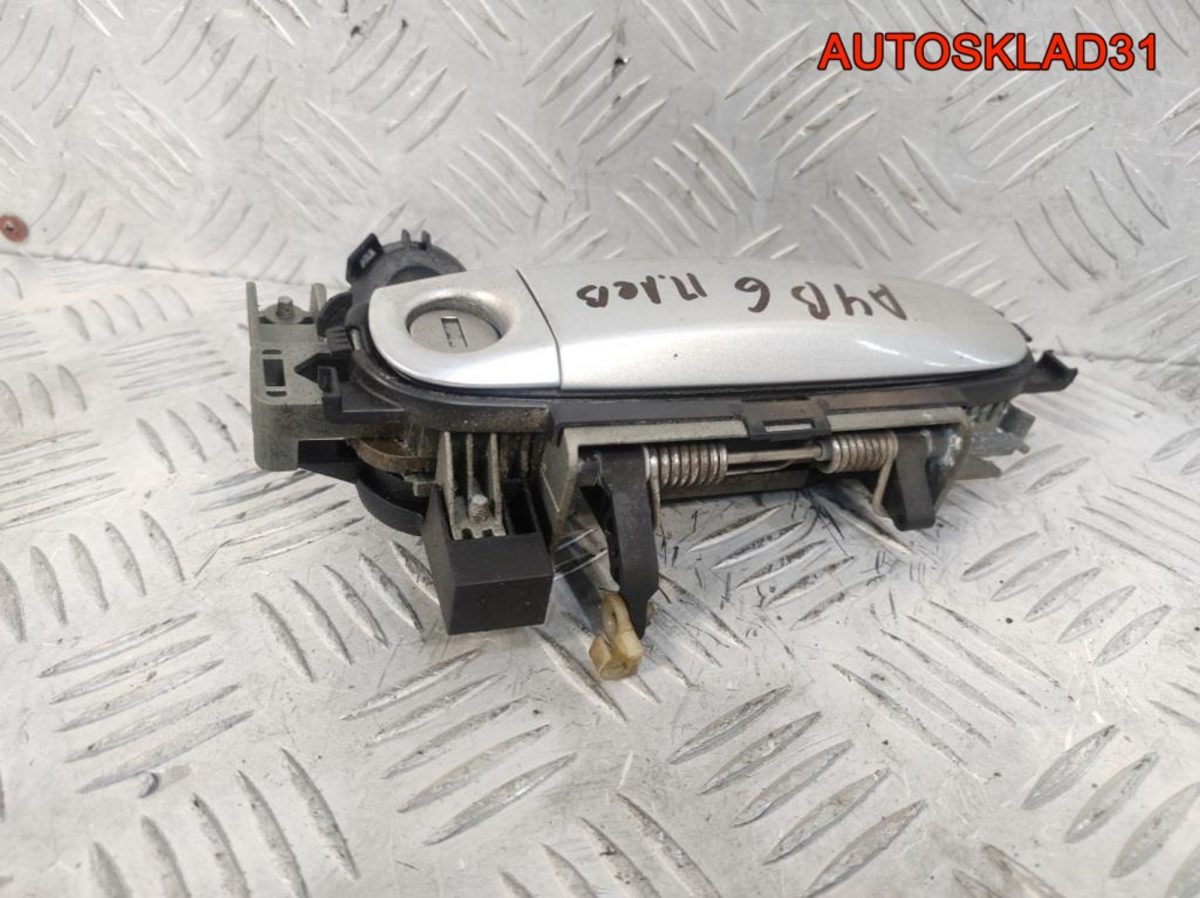Ручка двери передяя левая Audi A4 B6 8E1837207 - АвтоСклад31.рф - авторазборка контрактные б/у запчасти в г. Белгород