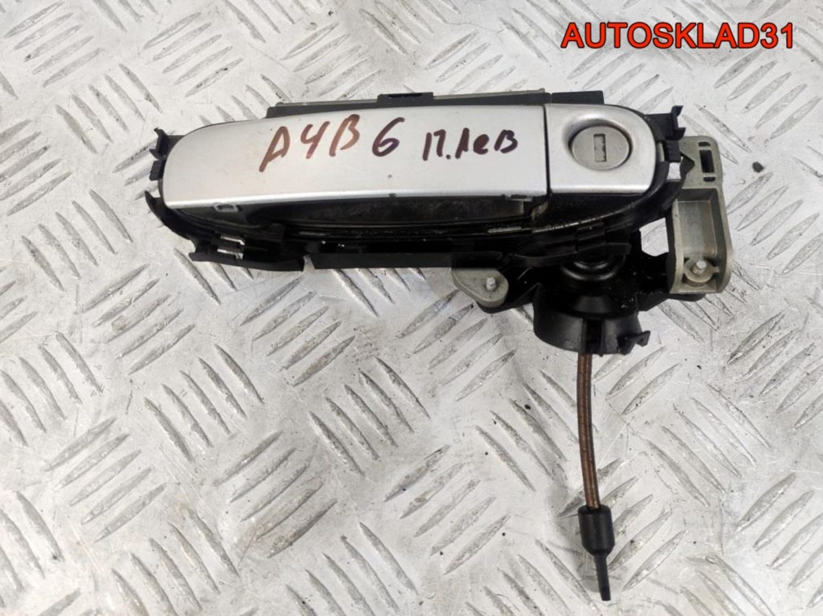 Ручка двери передяя левая Audi A4 B6 8E1837207 - АвтоСклад31.рф - авторазборка контрактные б/у запчасти в г. Белгород