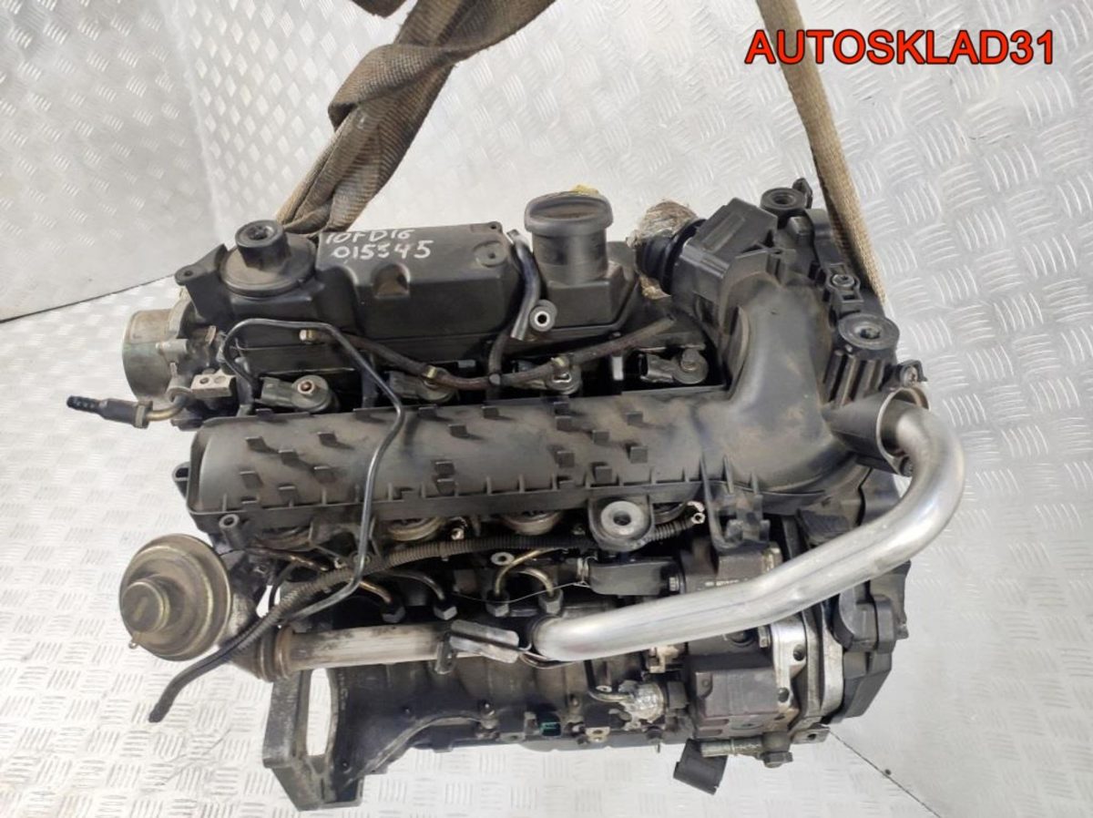 Двигатель 8HX 10FD16 Peugeot 206 DV4TD 1,4 HDI - АвтоСклад31.рф - авторазборка контрактные б/у запчасти в г. Белгород