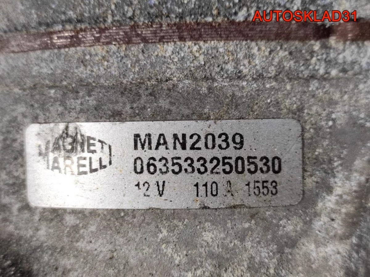 Генератор 110A Fiat Ducato 2.3 JTD 0124325053 - АвтоСклад31.рф - авторазборка контрактные б/у запчасти в г. Белгород
