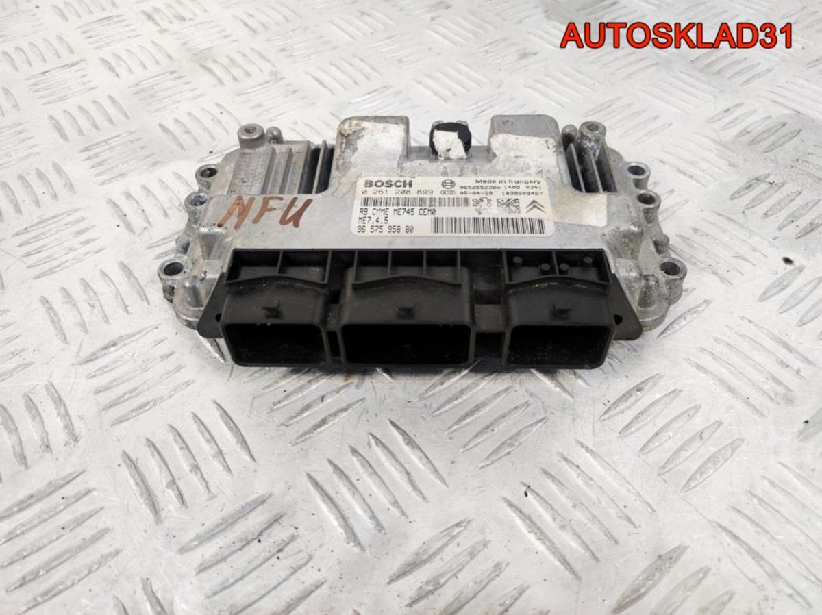 Блок ЭБУ Peugeot 307 1,6 NFU 9652552380 Бензин - АвтоСклад31.рф - авторазборка контрактные б/у запчасти в г. Белгород