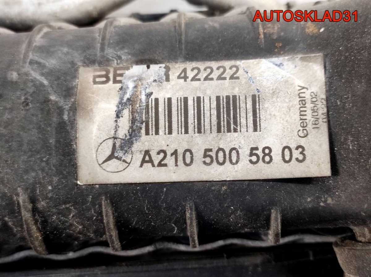 Кассета радиаторов Mercedes W210 CDI 2105005803 - АвтоСклад31.рф - авторазборка контрактные б/у запчасти в г. Белгород