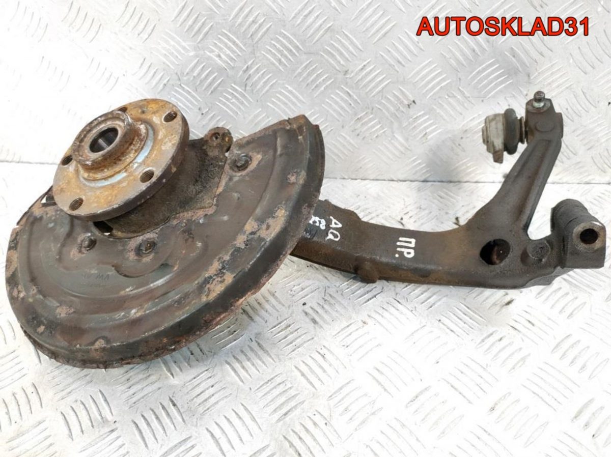 Кулак передний правый VW Passat B5 8D0407258AQ - АвтоСклад31.рф - авторазборка контрактные б/у запчасти в г. Белгород