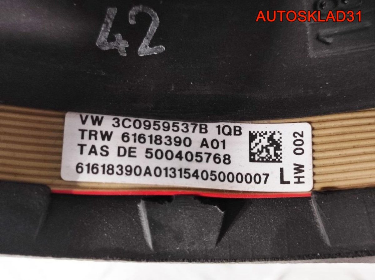 Рулевое колесо кожа VW Passat B6 3C0419091LE74 - АвтоСклад31.рф - авторазборка контрактные б/у запчасти в г. Белгород