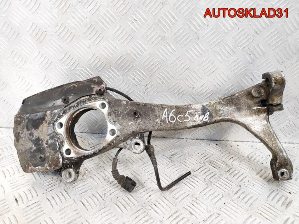 Кулак передний левый Audi A6 C5 4B3407241H - АвтоСклад31.рф - авторазборка контрактные б/у запчасти в г. Белгород Кулак передний левый Audi A6 C5 4B3407241H - АвтоСклад31.рф - авторазборка контрактные б/у запчасти в г. Белгород