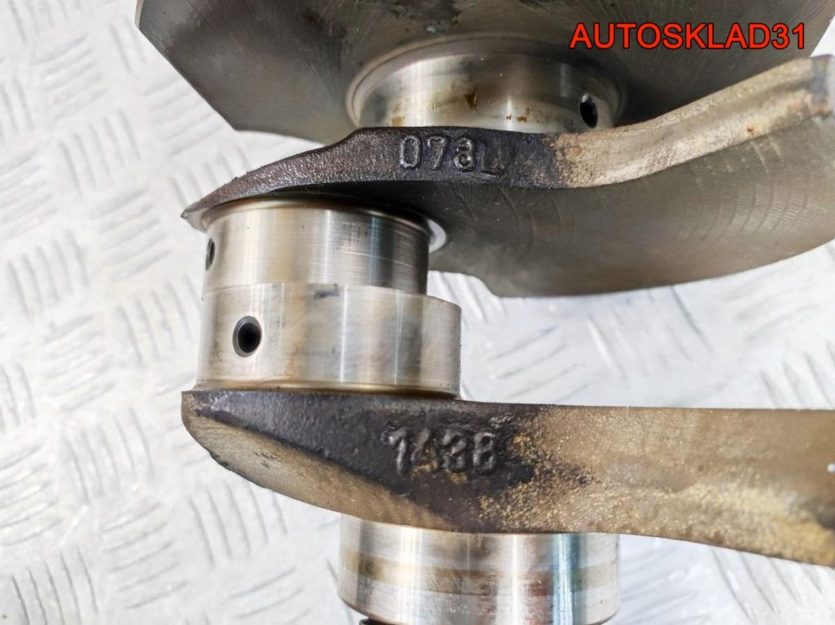 Коленвал Audi A6 C4 2,6 ABC 078105101AC - АвтоСклад31.рф - авторазборка контрактные б/у запчасти в г. Белгород