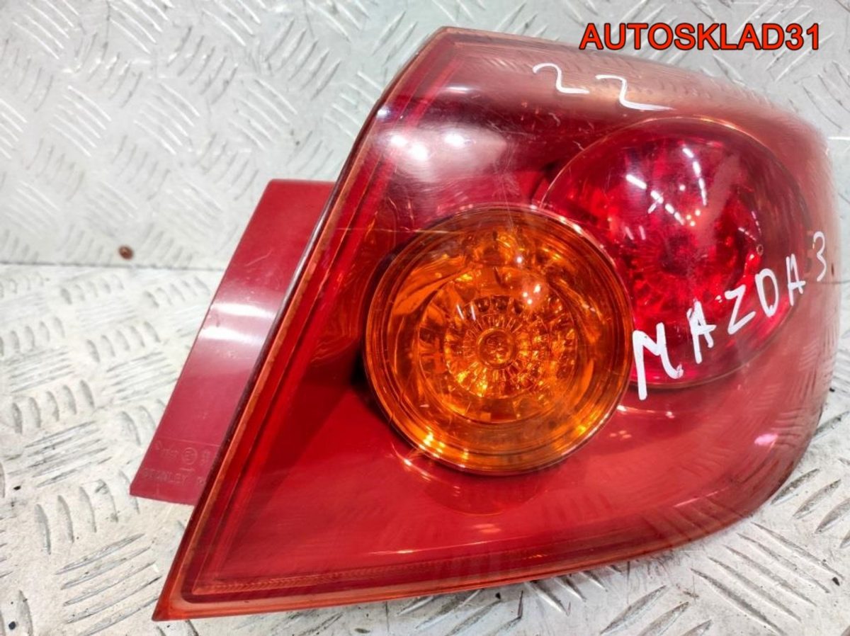 Фонарь задний правый Mazda 3 BP4K51170D Хетчбэк - АвтоСклад31.рф - авторазборка контрактные б/у запчасти в г. Белгород