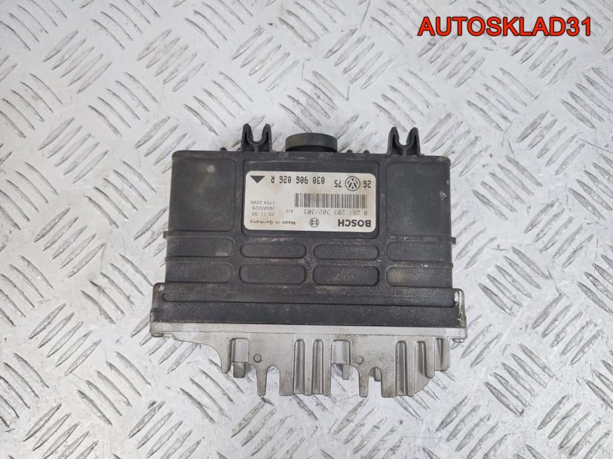 Блок ЭБУ Volkswagen Golf 3 1,4 Бензин 030906026R - АвтоСклад31.рф - авторазборка контрактные б/у запчасти в г. Белгород