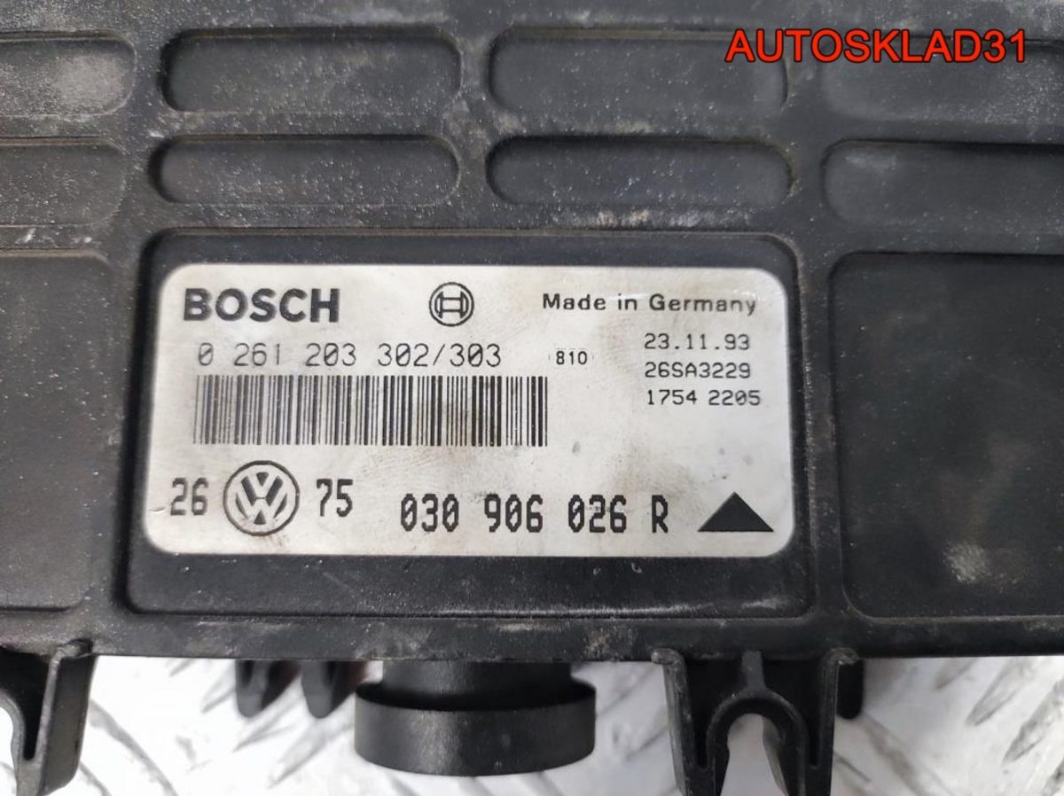 Блок ЭБУ Volkswagen Golf 3 1,4 Бензин 030906026R - АвтоСклад31.рф - авторазборка контрактные б/у запчасти в г. Белгород