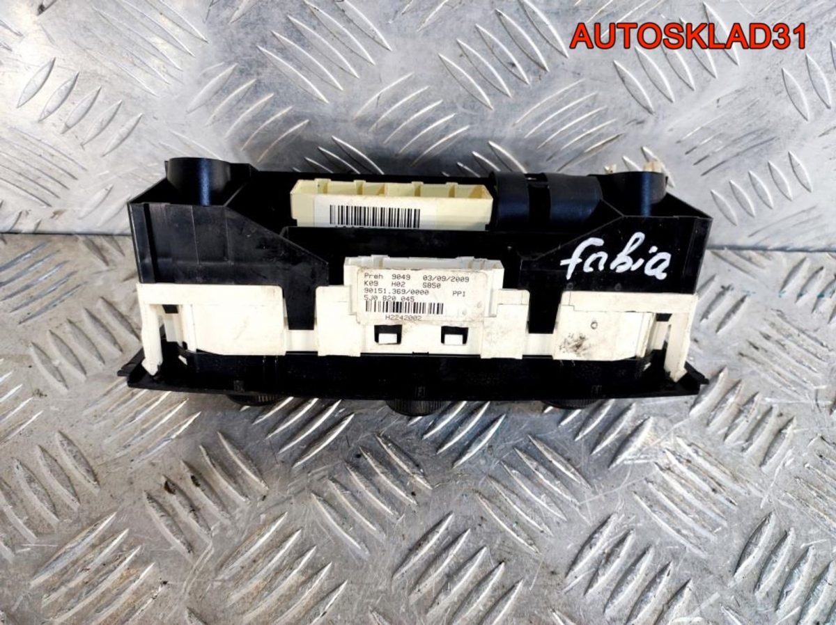 Блок управления отопителем Skoda Fabia 2 5J0920045 - АвтоСклад31.рф - авторазборка контрактные б/у запчасти в г. Белгород