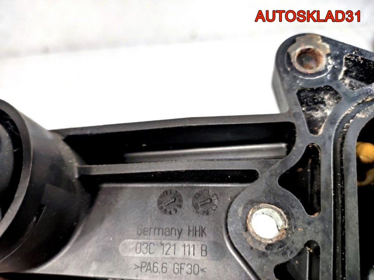 Корпус термостата VW Polo 1.2 AZQ 03C121111B - АвтоСклад31.рф - авторазборка контрактные б/у запчасти в г. Белгород