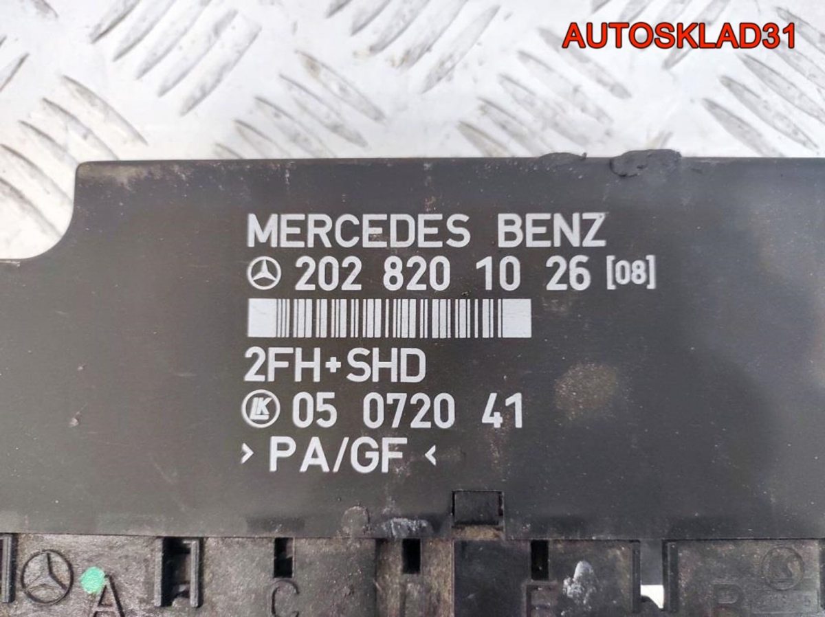 Блок управления стеклоподъемниками Mercedes W202 - АвтоСклад31.рф - авторазборка контрактные б/у запчасти в г. Белгород