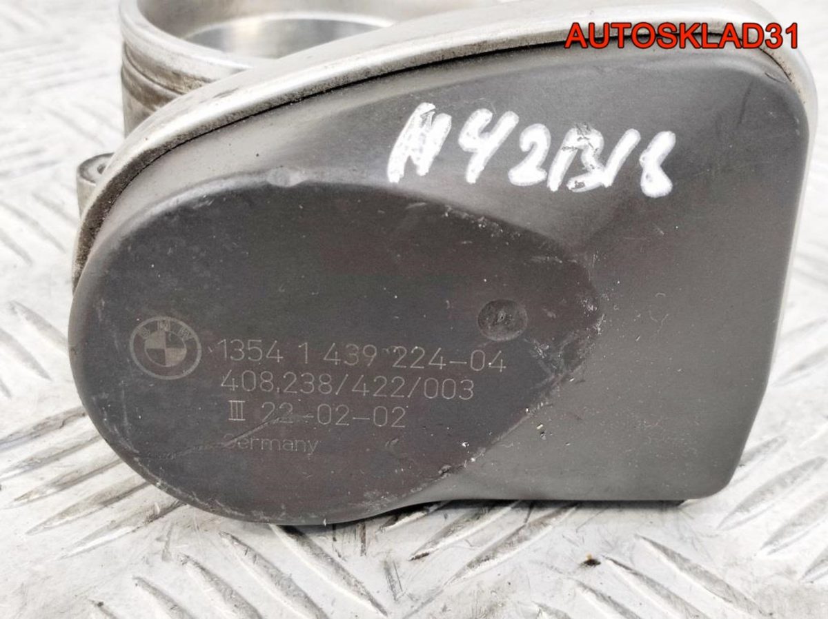 Заслонка дроссельная BMW E46 N42B18 13541439224 - АвтоСклад31.рф - авторазборка контрактные б/у запчасти в г. Белгород