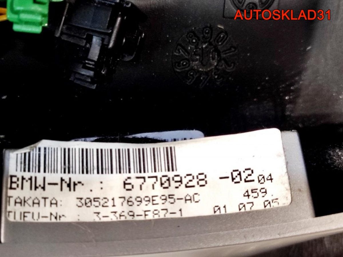 Рулевое колесо с AIR BAG Кожа BMW E90 32306795570 - АвтоСклад31.рф - авторазборка контрактные б/у запчасти в г. Белгород