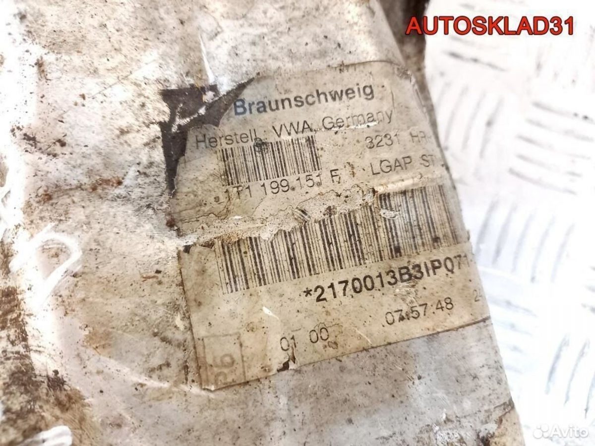Рейка рулевая Volkswagen Touran 1K1909143L - АвтоСклад31.рф - авторазборка контрактные б/у запчасти в г. Белгород