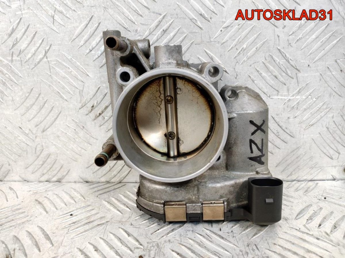 Заслонка дроссельная VW Passat B5 AZX 022133062AC - АвтоСклад31.рф - авторазборка контрактные б/у запчасти в г. Белгород
