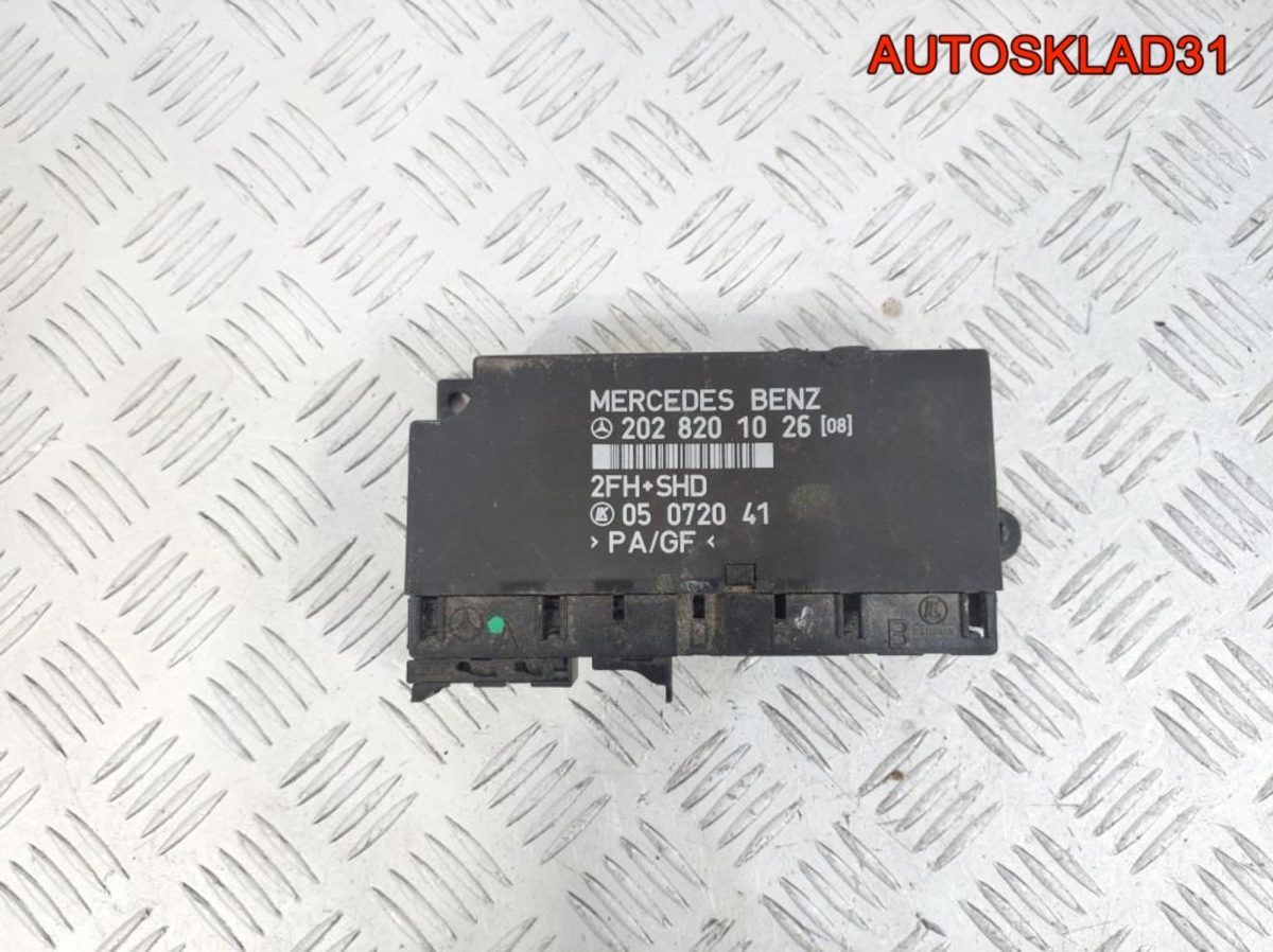 Блок управления стеклоподъемниками Mercedes W202 - АвтоСклад31.рф - авторазборка контрактные б/у запчасти в г. Белгород
